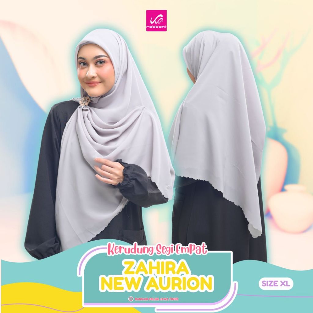 Rabbani - Kerudung Segi Empat Zahira Aurion XL