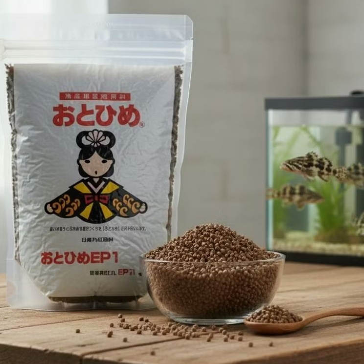 Otohime Ep1, Ep2, Ep3 Ep4 pakan ikan dan udang, kerapu, ikan hias. tinggi protein