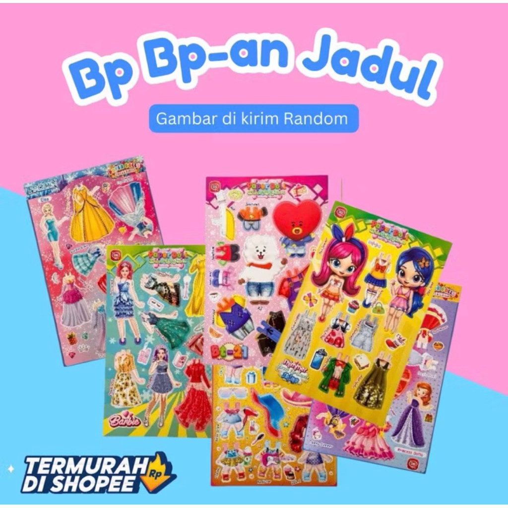 20 lbr  mainan bp baju bajuan super DG