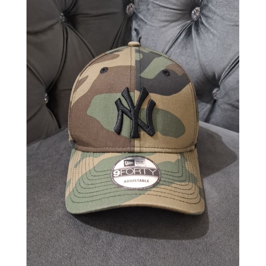 TOPI NEW ERA WOODLAND CAMO
