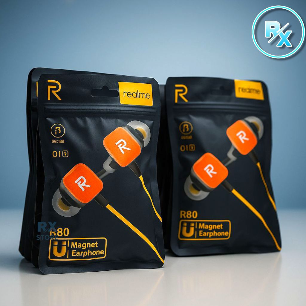 Handsfree Headset Realme R80 Handset Handsfree Realme R-80 Earphone Realme R80