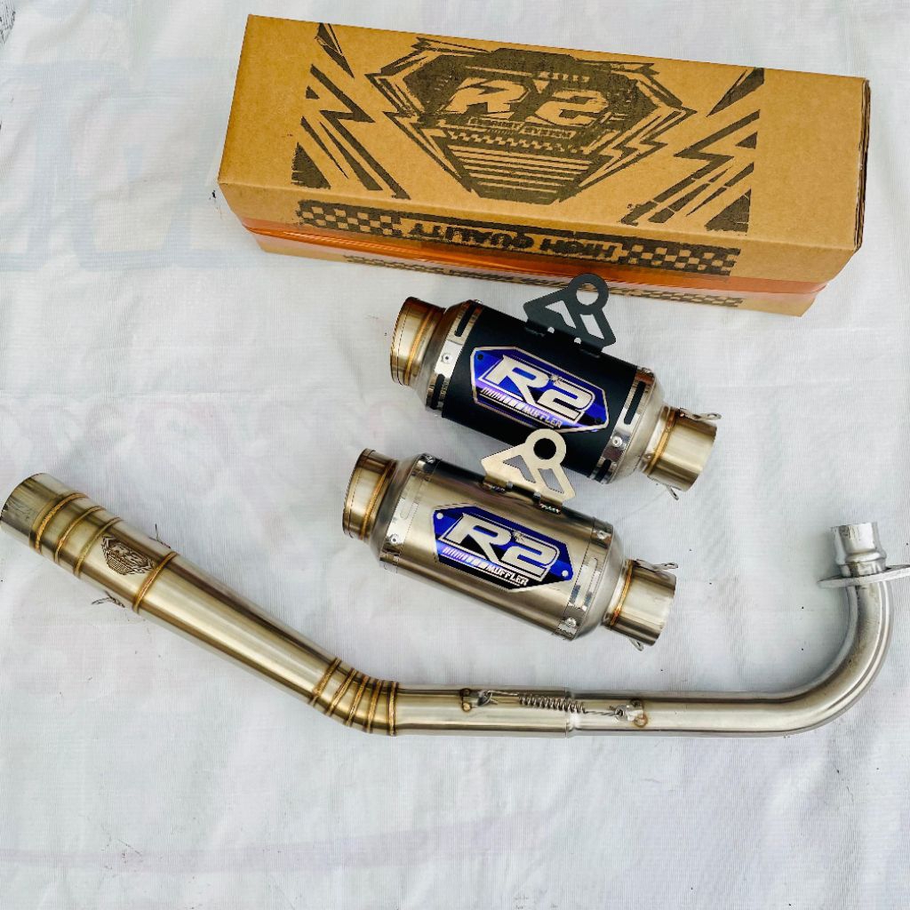 Knalpot Kompetisi ROAD RACE DRAG 110CC S/D 200CC JUPITER Z1 VEGA Supra Knalpot Type GP pro