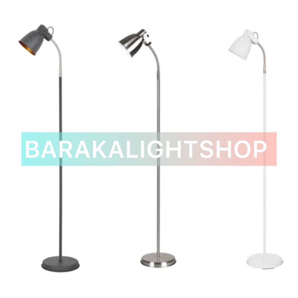 EGLARE RETRO LAMPU LANTAI STANDING E27 HITAM/AZKO EGLARE RETRO FLOOR LAMP E27 BLACK/ACE HARDWARE LAM