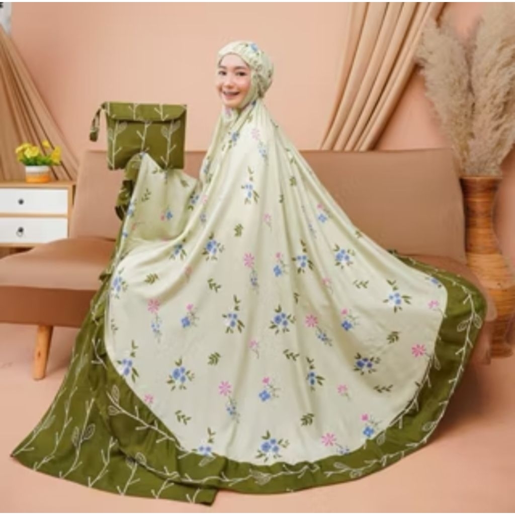 Mukena Rayon Jumbo Adem Cantik Halus Lembut & Mewah