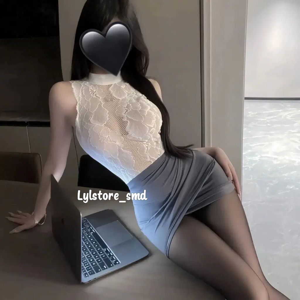 [ LYLSTORE_SMD ] Lingerie Baju Dinas Sexy Ready Samarinda bisa instant / bisa COD  Costume secretary