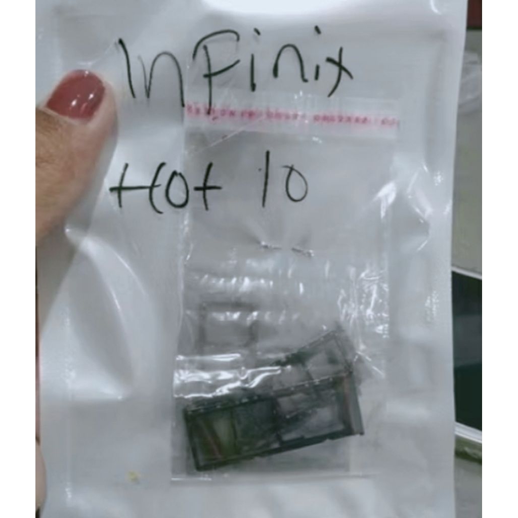 Simtray INFINIX HOT 10 - Simlock Infinix Hot 10 - Tempat dudukan simcard Infinix hot 10