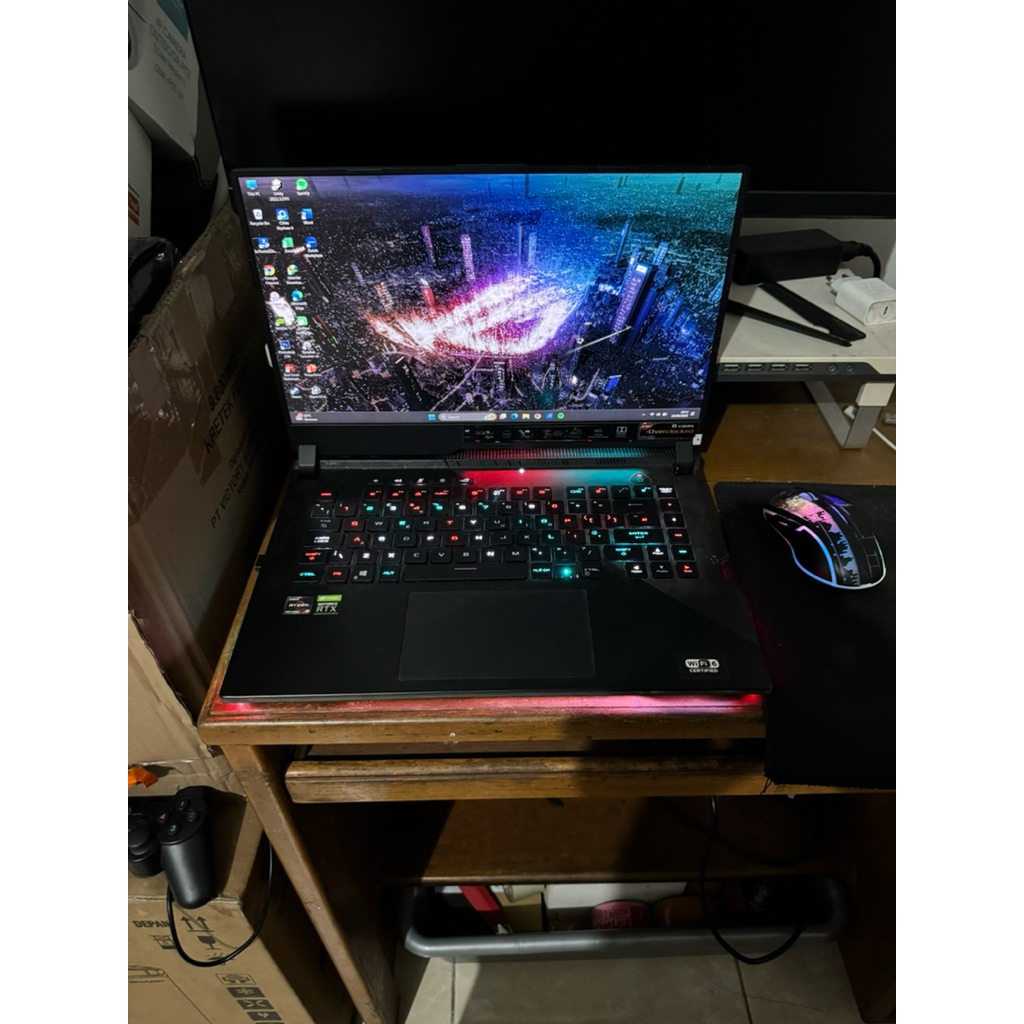Asus ROG Strix Scar G533QS RTX 3080/ Ryzen 9/Laptop Gaming High end