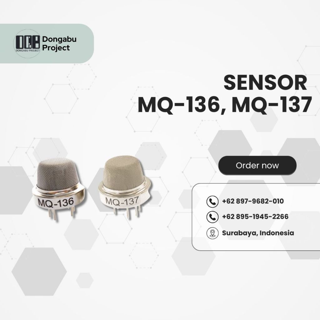 Sensor Gas MQ 136 MQ 137