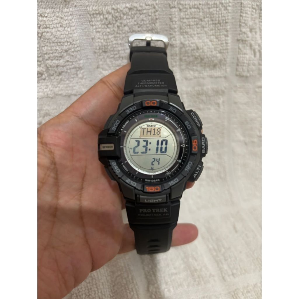 Casio Protrek Pro Trek PRG270 Tough Solar Triple Sensor