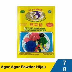 

Swallow Globe Agar Agar Powder Hijau 7G