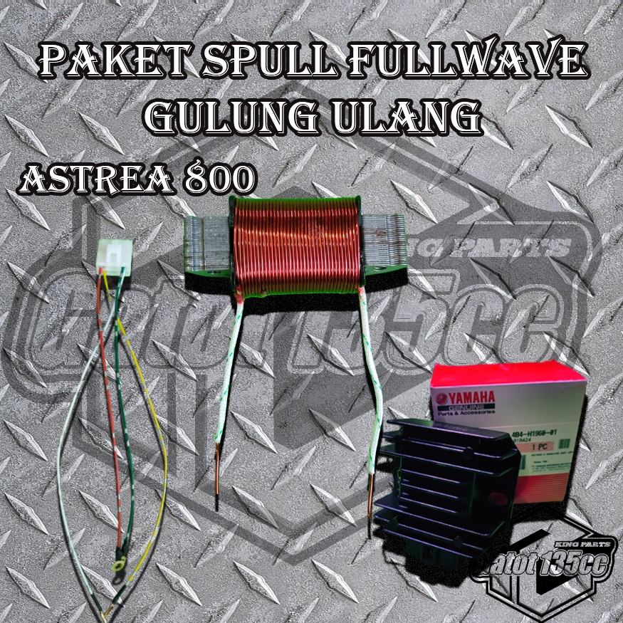 Paket Spull spul Fullwave 12V volt DC Astrea 800 Honda c700 c800 PNP Set kiprok Nmax original suport
