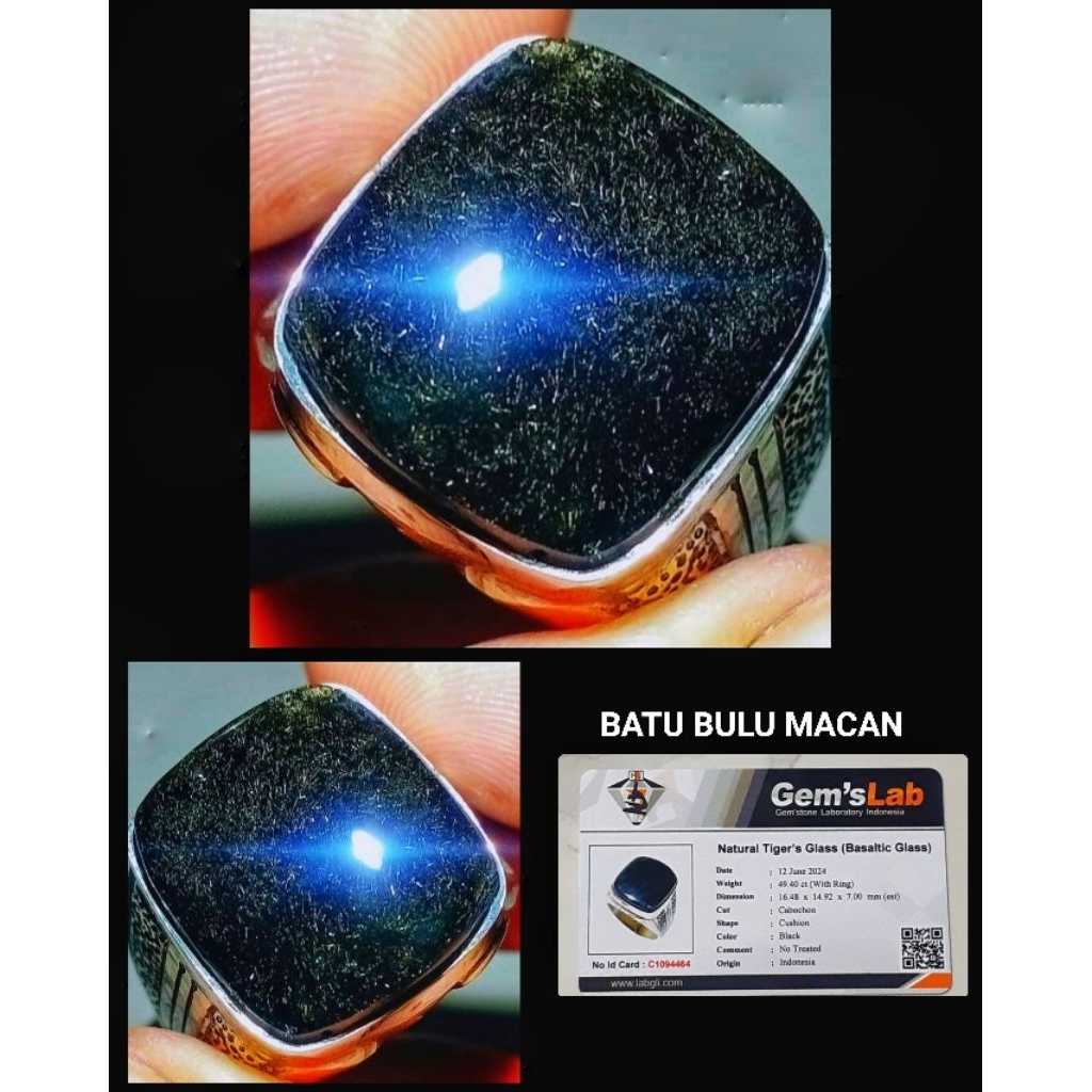 natural batu bulu macan jumbo asli basaltic lumajang 3D