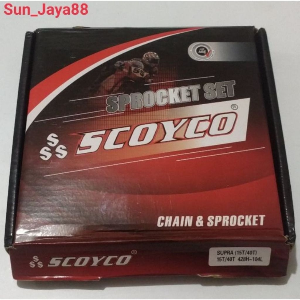 Gear Paket/Gear Set Scoyco428H Supra/SupraX