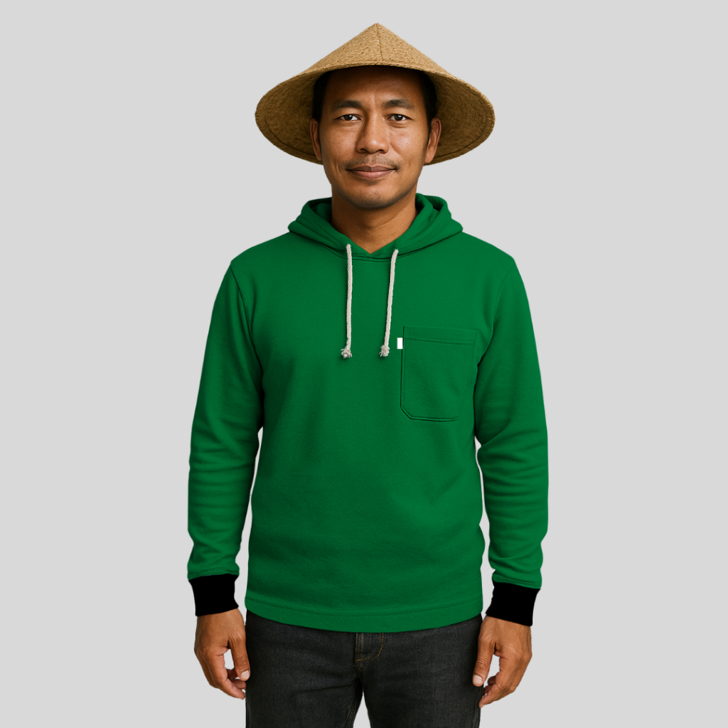 Kaos Polos Lengan Panjang Kupluk | Kaos Basahan Proyek Kaos Petani Kaos Nelayan