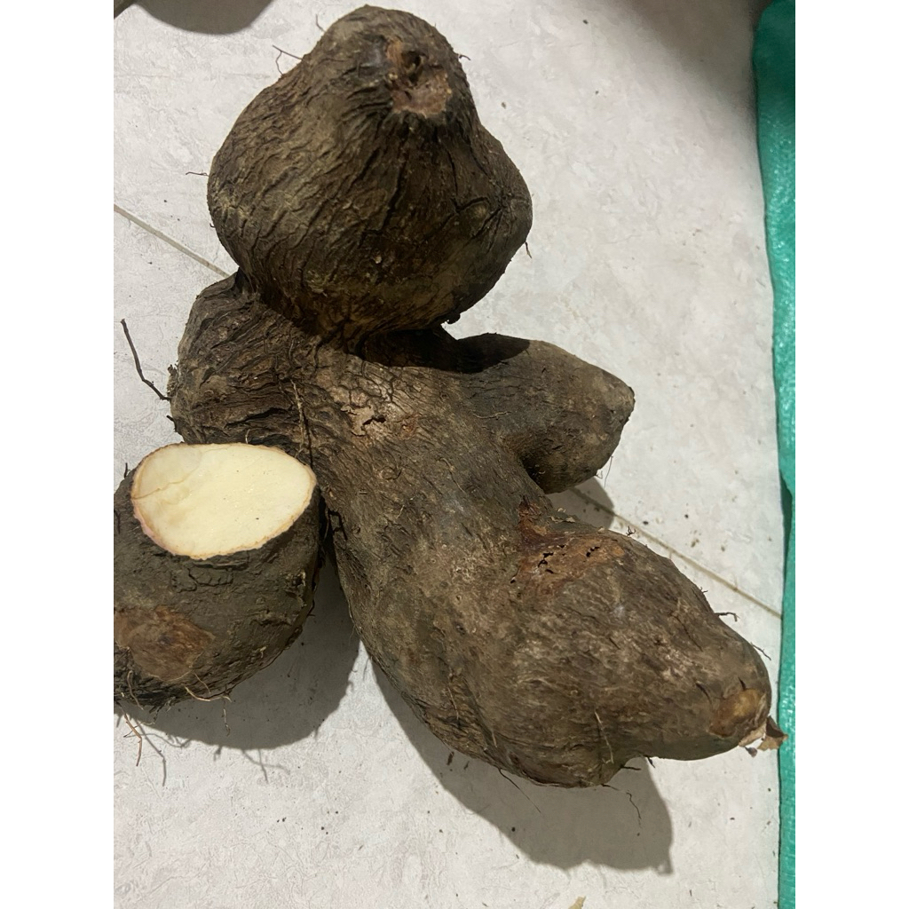 Umbi uwi manis 1kg | uwi putih ungu| uwi punel