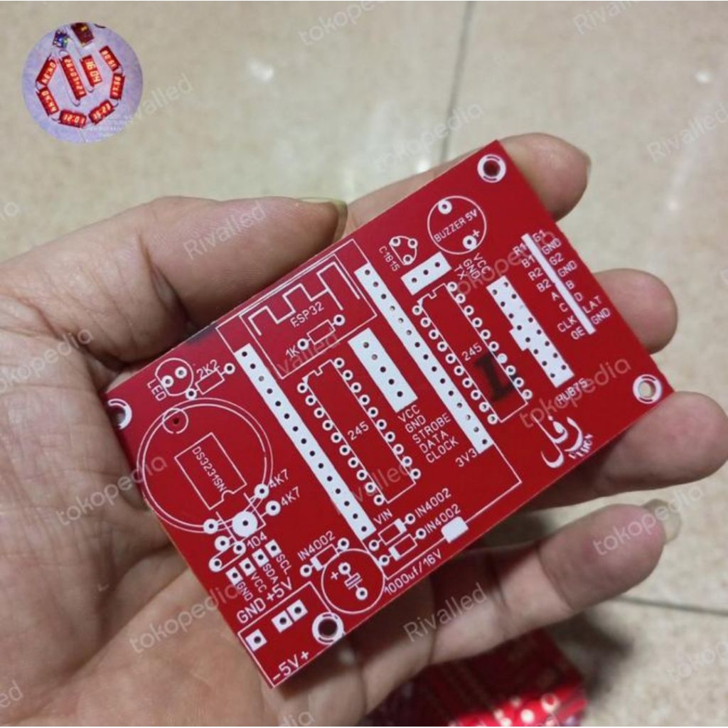 PCB JWS Esp32 1Hub75