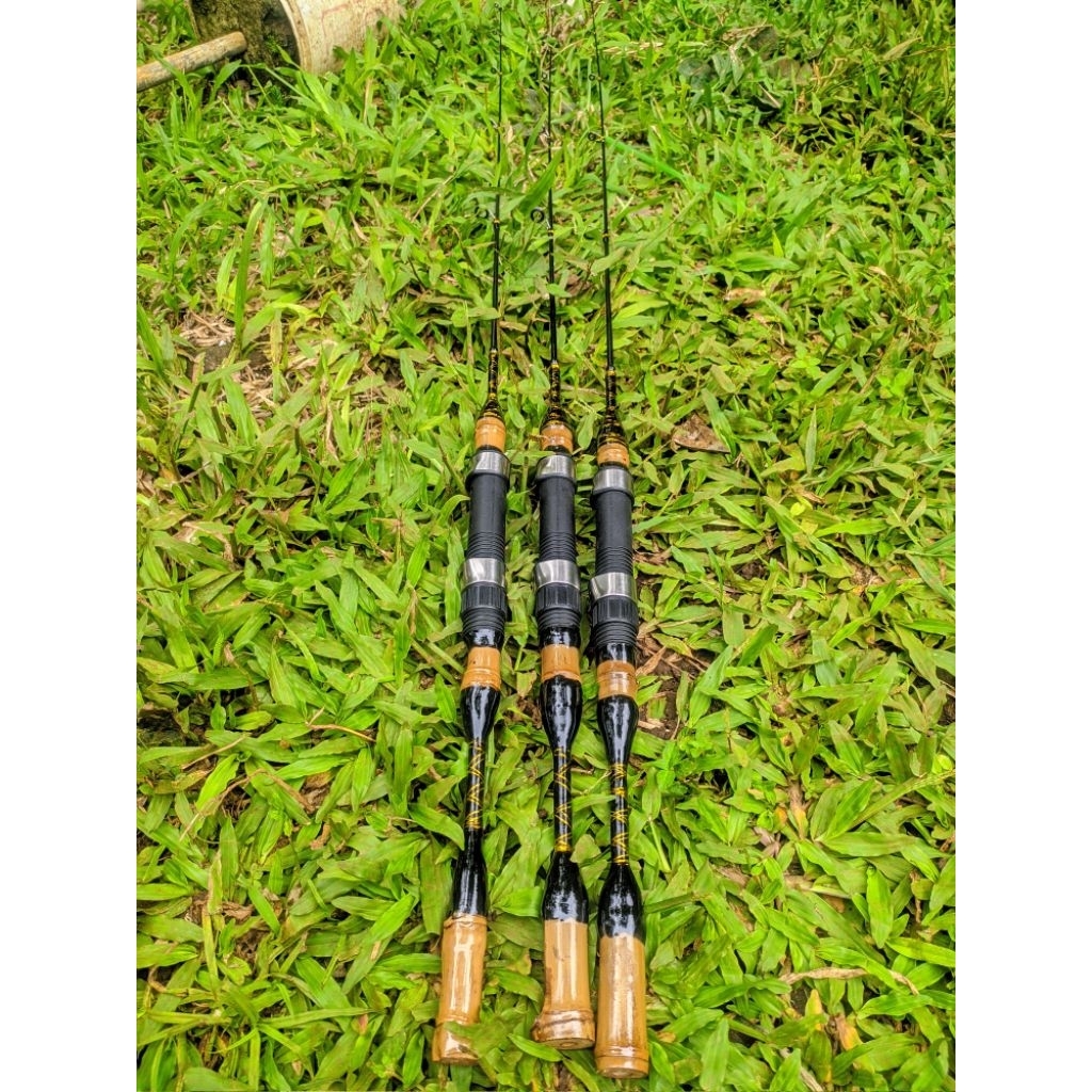 Joran pancing bambu cendani japan style udang galah lentur