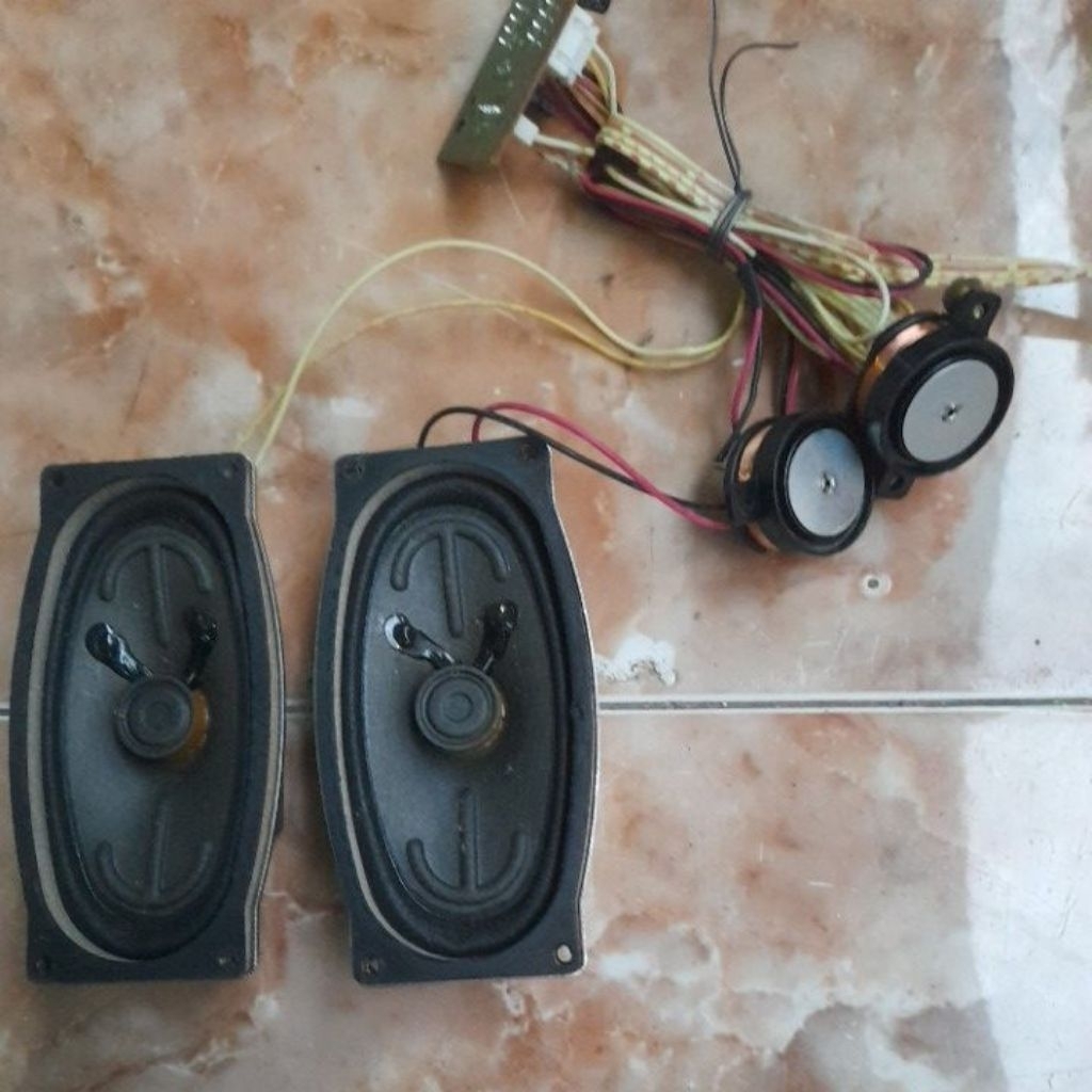 Speaker tv led Polytron 22 inch & twieter