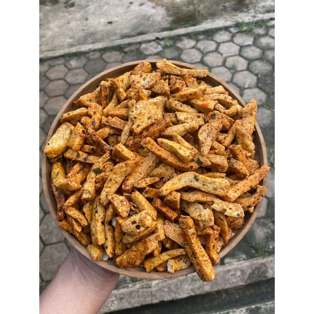

1 KG BASRENG PEDAS DAUN JERUK Super Renyah