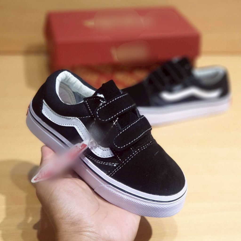FASHION KECIL ||VANS ANAK ANAK || SEPATU SEKOLAH KIDS  SIZE : 17-35