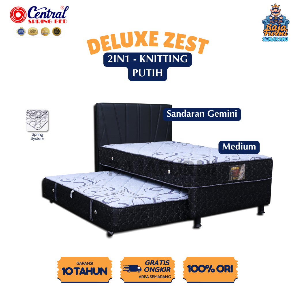 CENTRAL SPRINGBED DELUXE 2IN1
