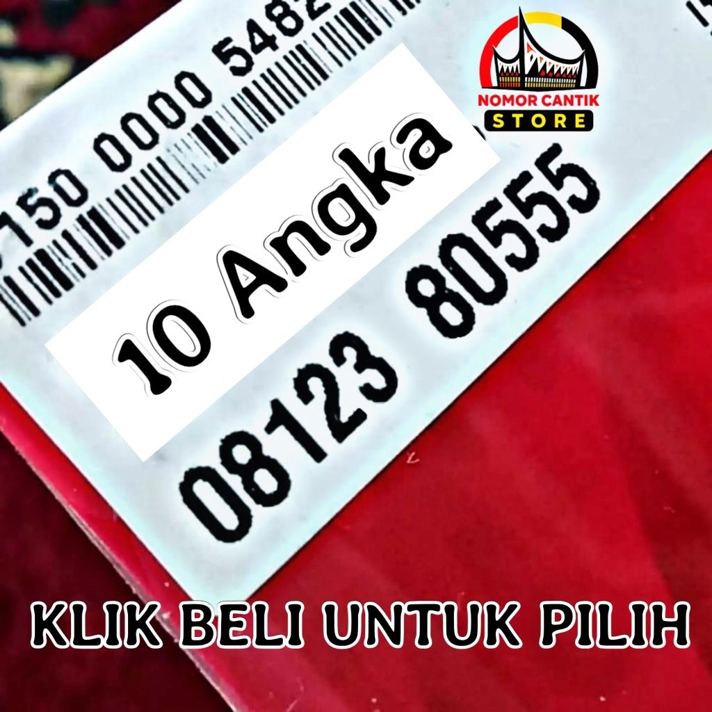 Nomor Cantik Telkomsel 10 DIGIT BOS