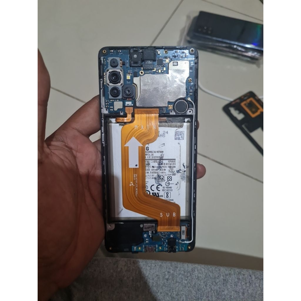 mesin samsung a71 ram 8/128 sein normal.