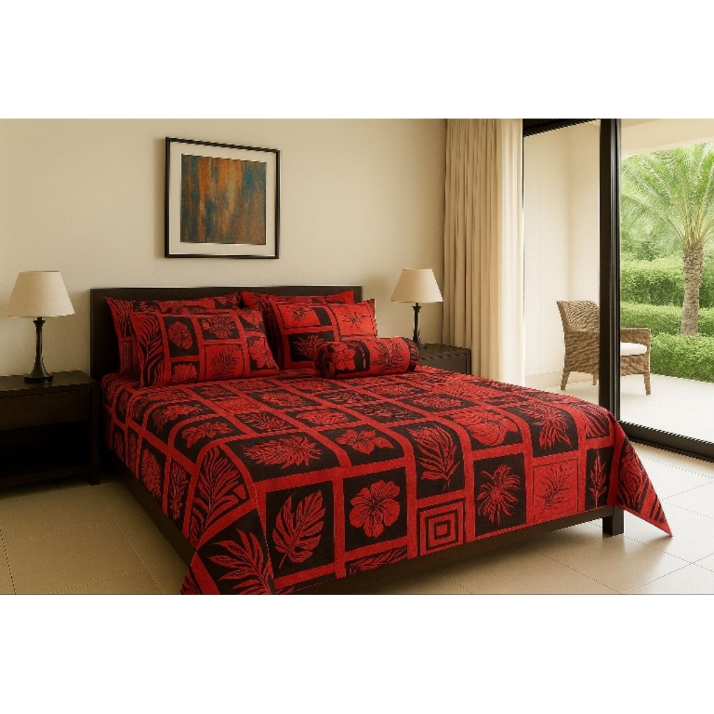 sprei batik qonita//sprei qonita//batik qonita pekalongan ori