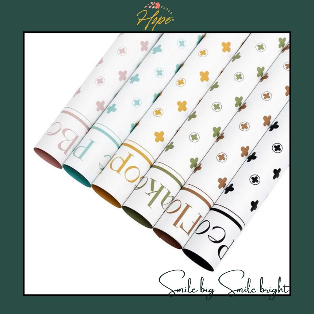 

Hopepaper.id - Kertas Buket Bunga Dua Warna Bi Color Kertas Cellophane Flower Wrapping KB6168