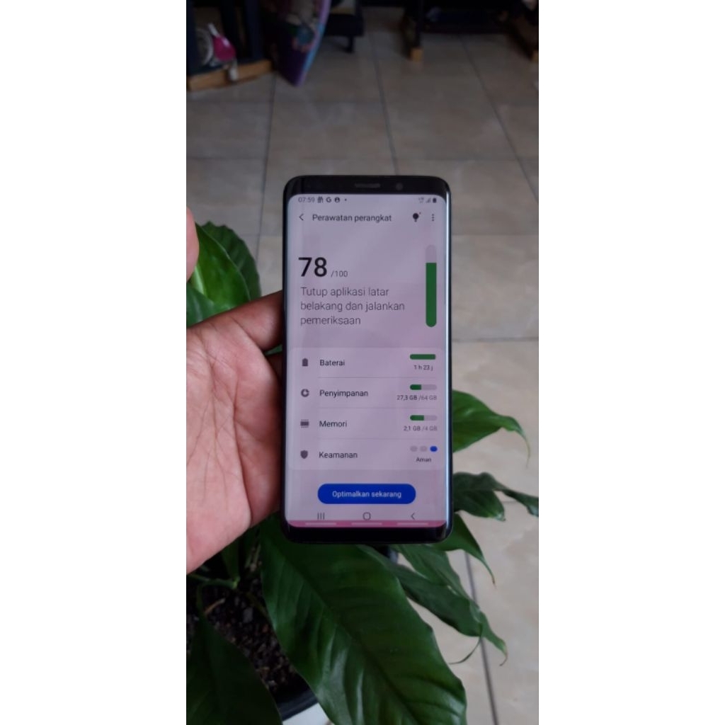 SAMSUNG S9 RAM 4/64 GB