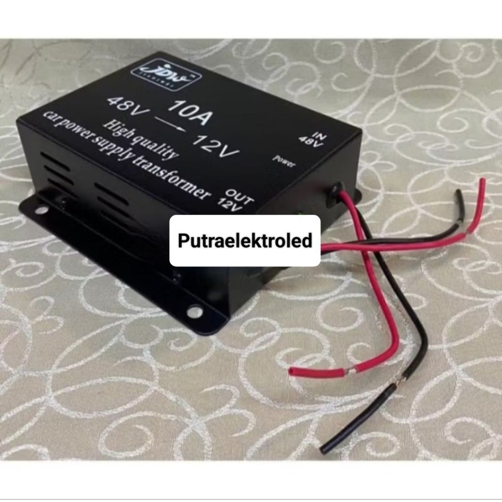 Step Down 10 Amper DC 48V to 12V JDW / DC-DC Step Down 48V ke 12V 10A JDW