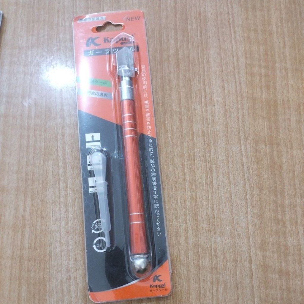 Cutter Pemotong Kaca Glass Cutter Diamond Tool Kapusi