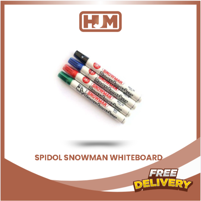

Snowman BG-12 Spidol Whiteboard 1 Pcs Ecer