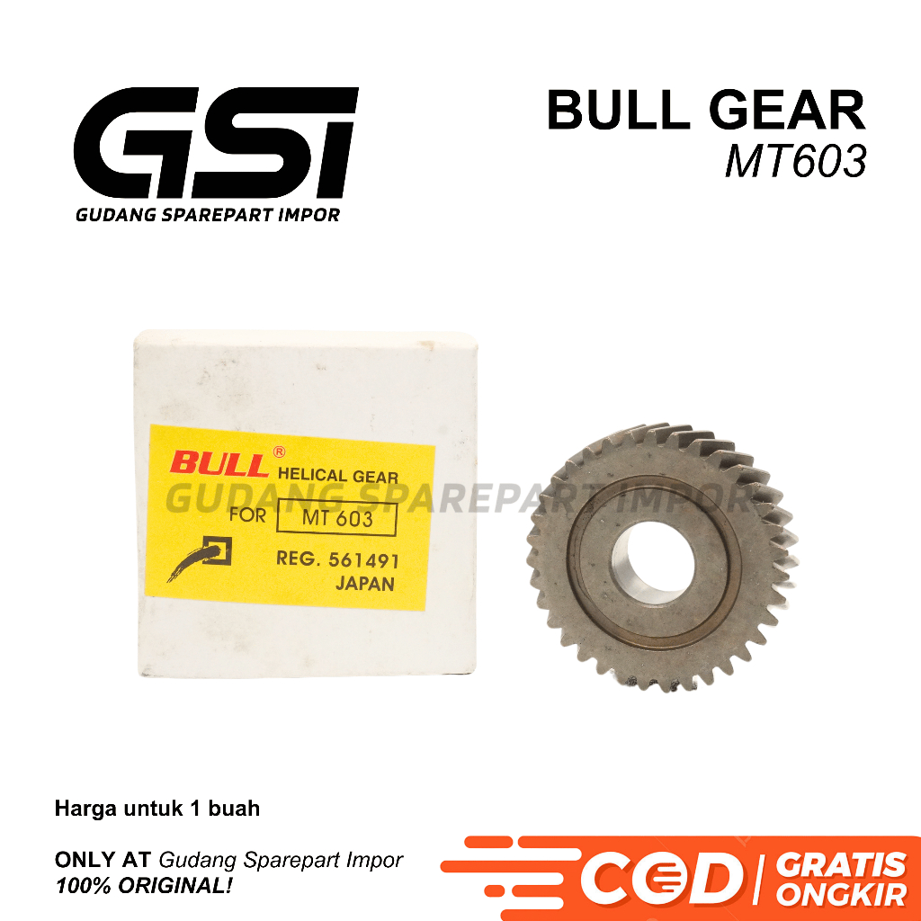 BULL Gear MT603 Mesin Bor Listrik 10mm Maktec / Electric Drill Gear / Sprocket Gigi Nanas Gir
