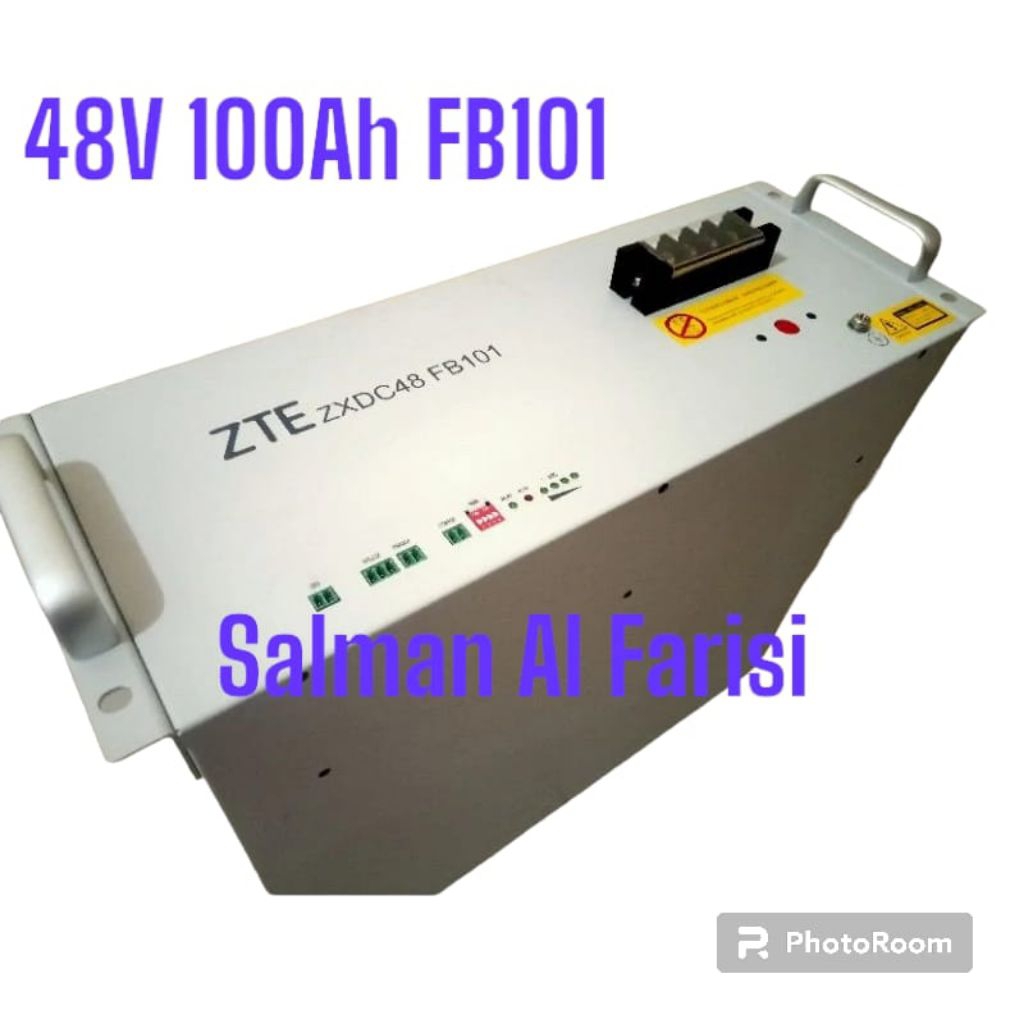 Baterai Lifepo4 Zte Fb100C1 dan FB101 48v 100ah Normal Like New