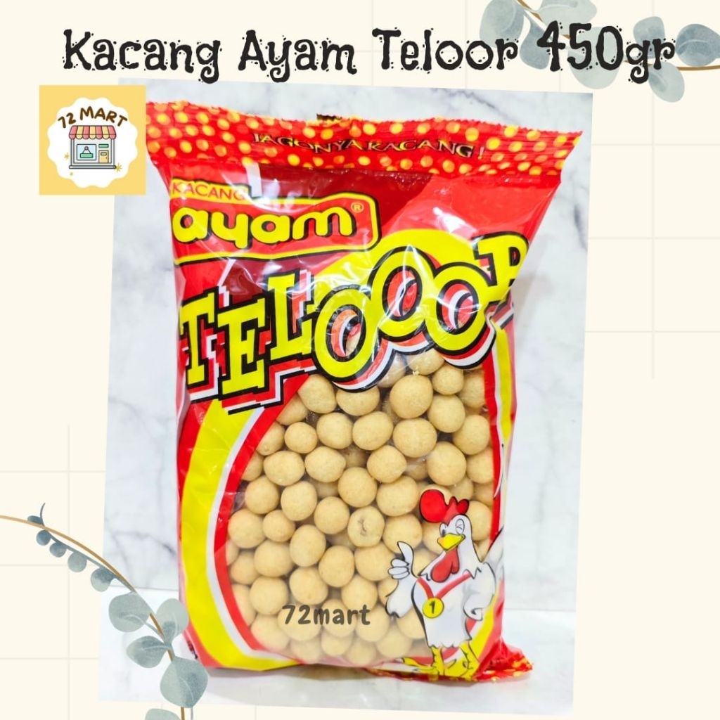 Kacang Ayam Telur 450gr Khas Makassar