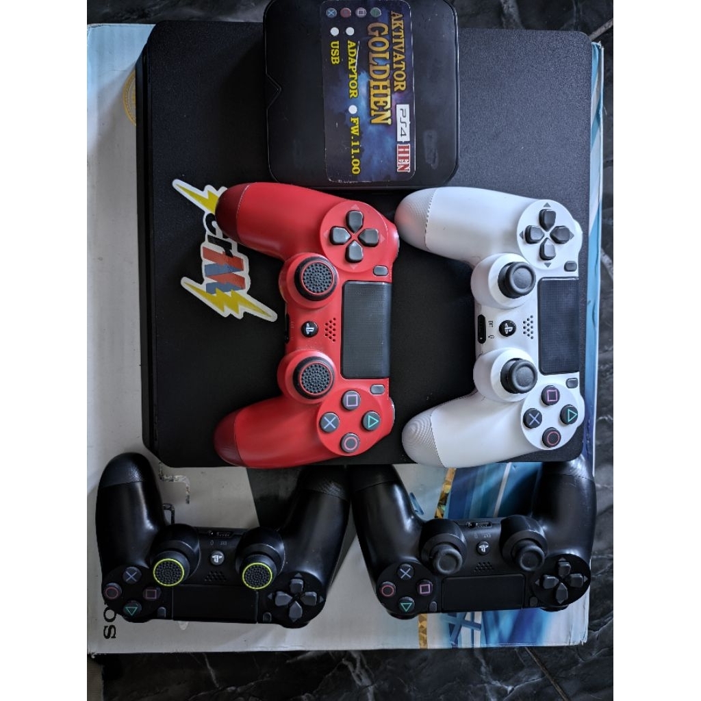 PS 4 SLIM HEN 11 SERI 21 1TB second