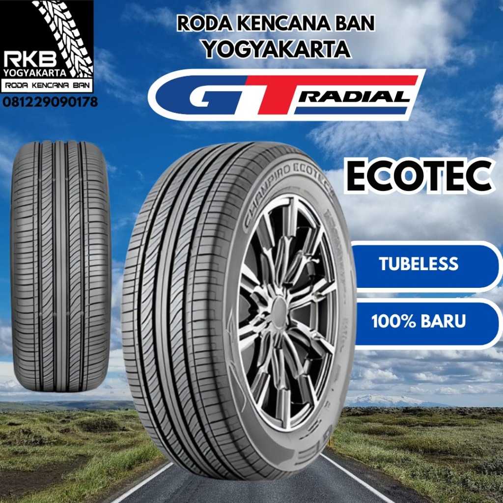 GT Radial Ecotec 195/60 R16 - Ban Mobil BRV