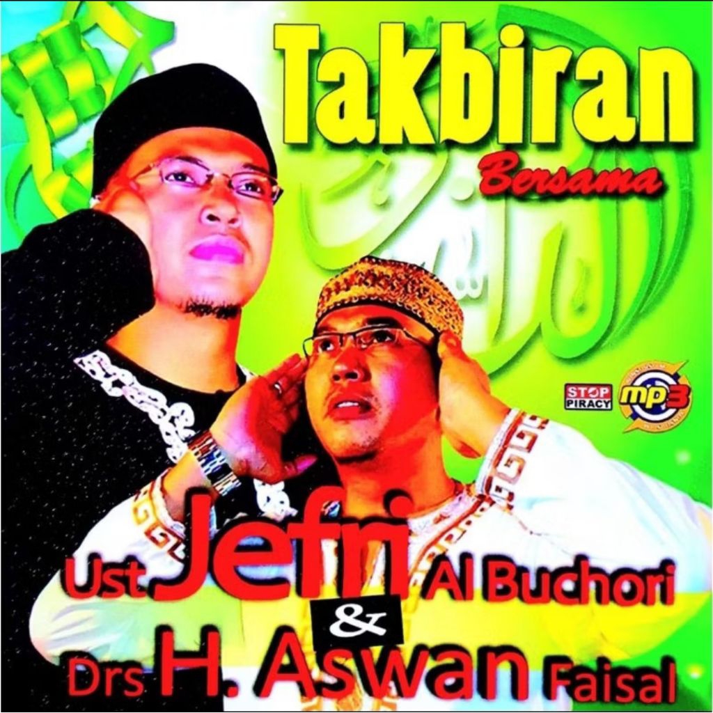 KASET MP3 LAGU TAKBIRAN BERSAMA USTADZ JEFRI - KASET CD AUDIO MOBIL LAGU TAKBIR - KASET MP3 MUSIK TA