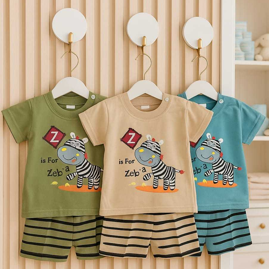 Walton Kids 8417 Setelan Walton Kids Bayi Usia 1-2 Tahun Bahan Kaos Adem dan Dijamin Nyaman
