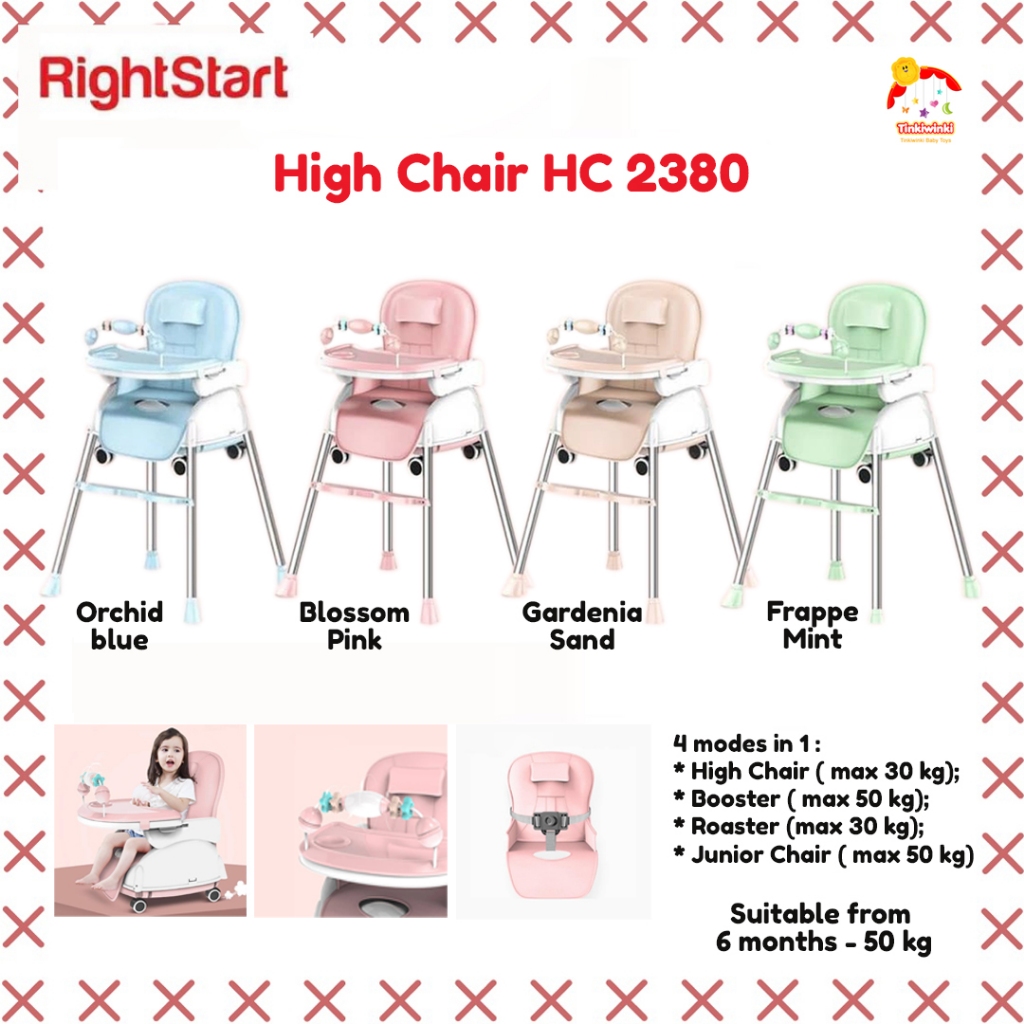 Right Start High Chair HC 2380 Candy Series