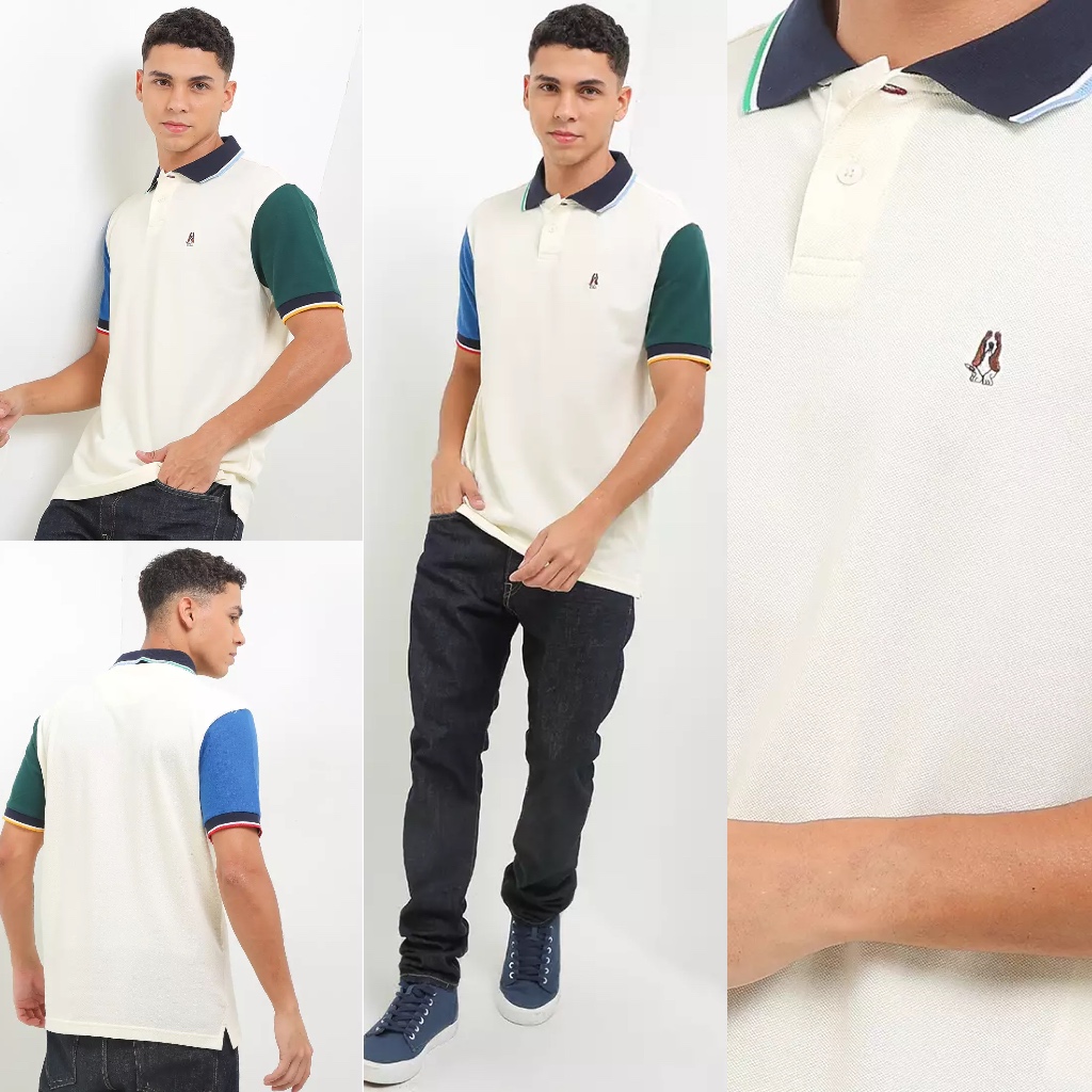 Hush Puppies Pp Nolad Original (Kaos Polo Pria)