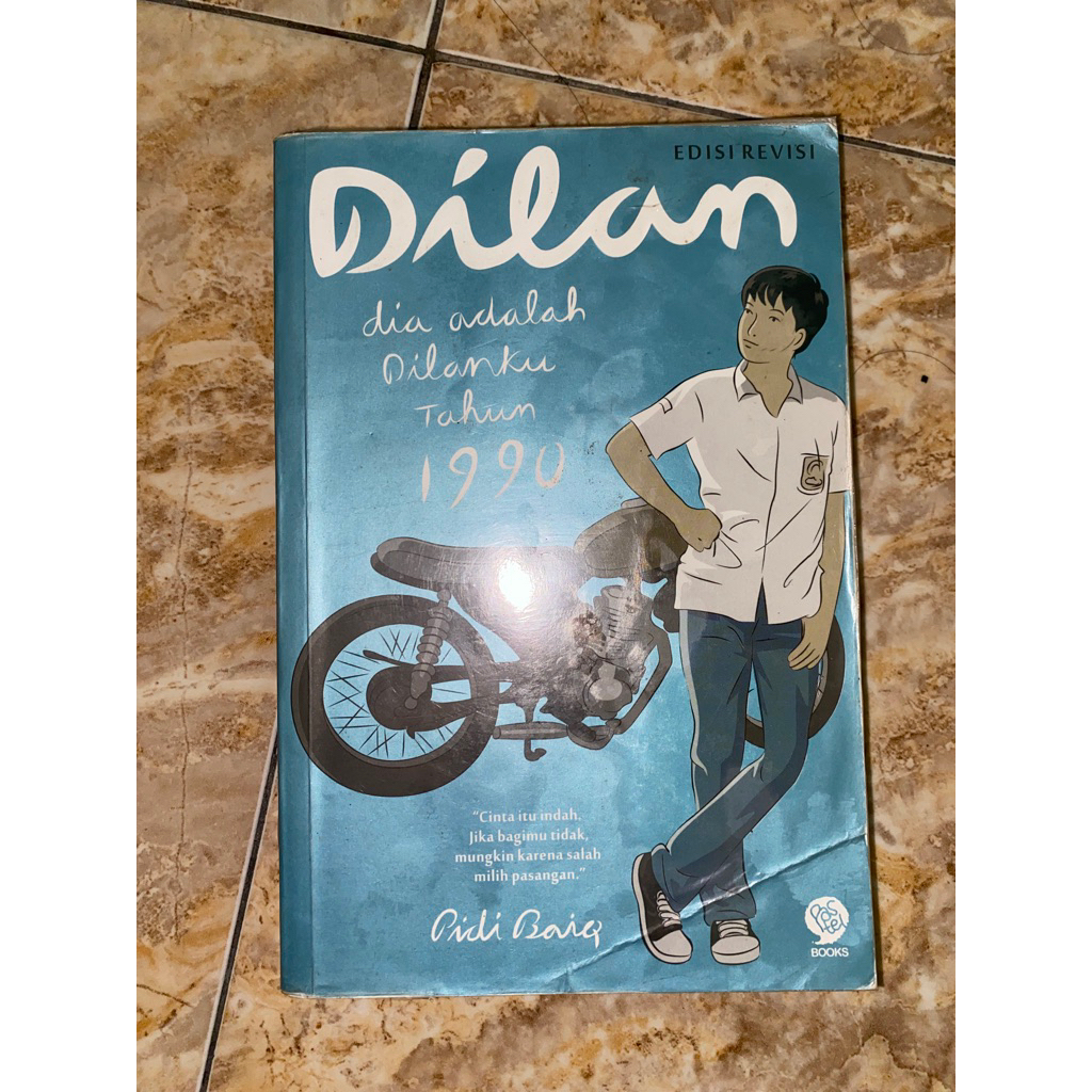 Preloved Novel Dilan 1990 Edisi Revisi