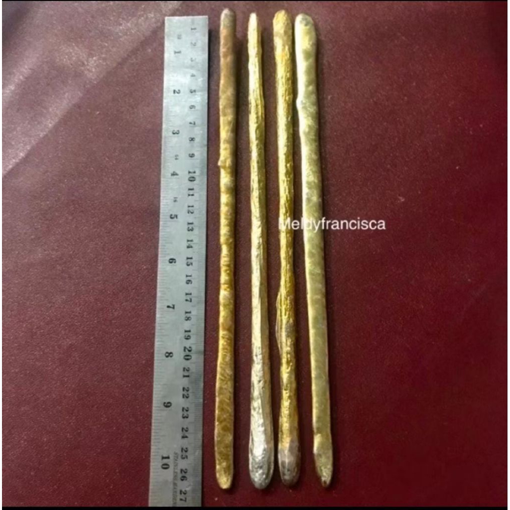 1/2kg Timah patri batangan super nomor 1  Warna emas (golden)