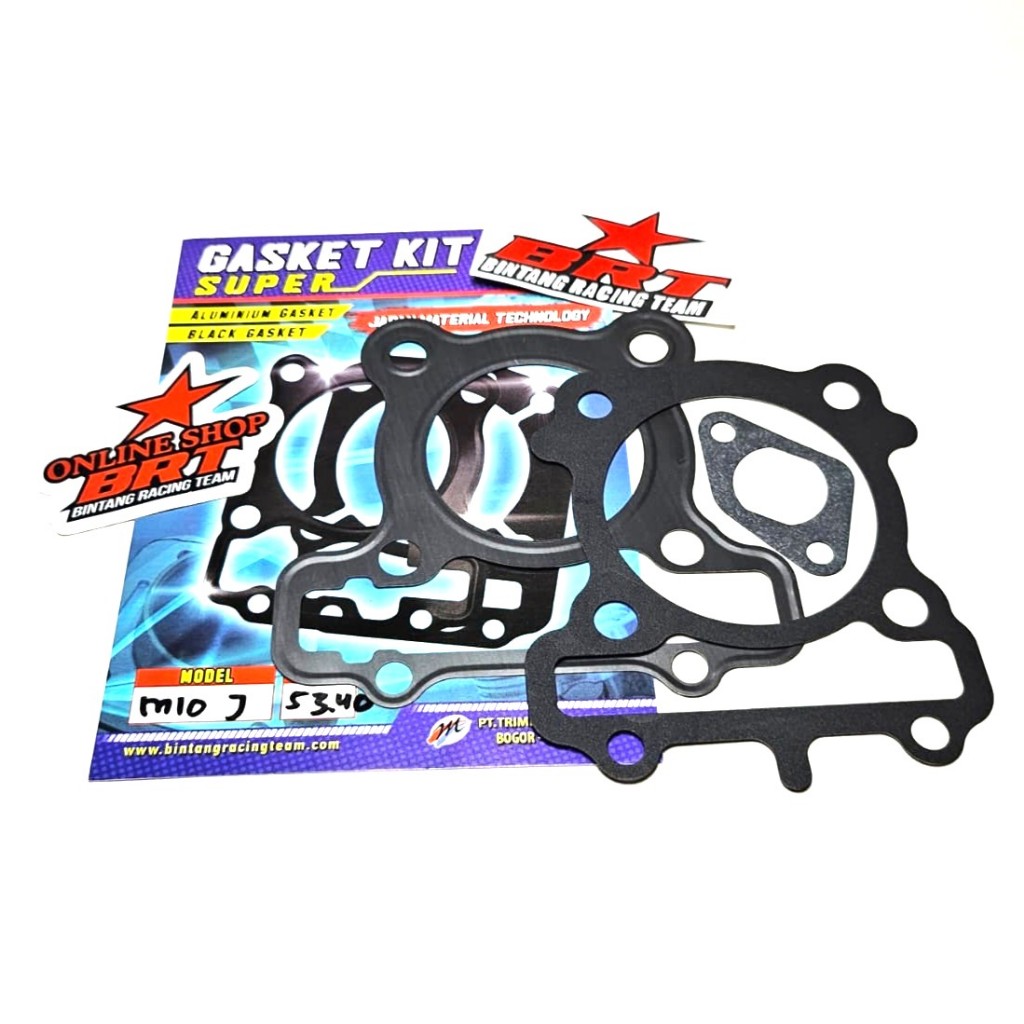GASKET BRT PAKING BLOK HEAD MIO J X RIDE 115 FINO FI 115 MIO GT 115 SOUL GT 115 JUPITER Z1 VEGA FORC