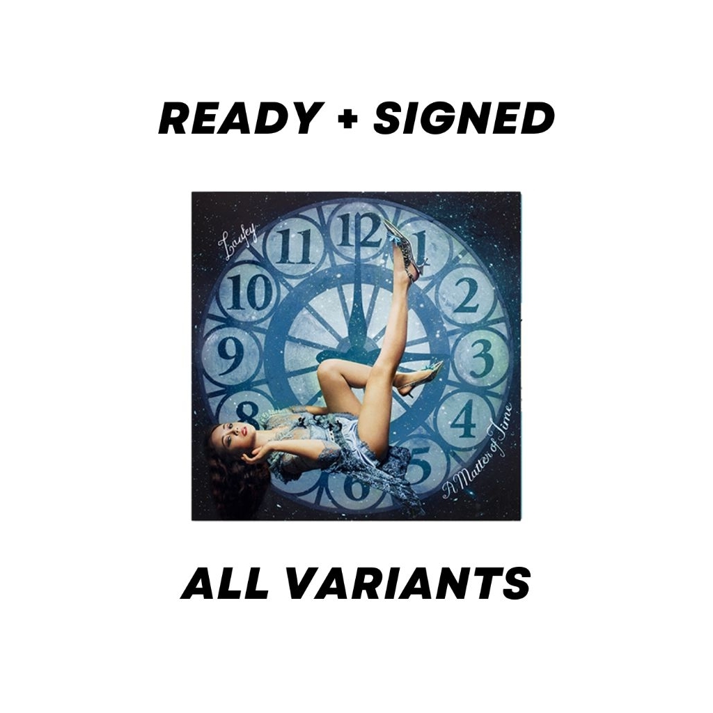 READY SIGNED Laufey - A Matter Of Time Vinyl ALL VARIANTS (Standard Edition: Timeless Blue) (Morning