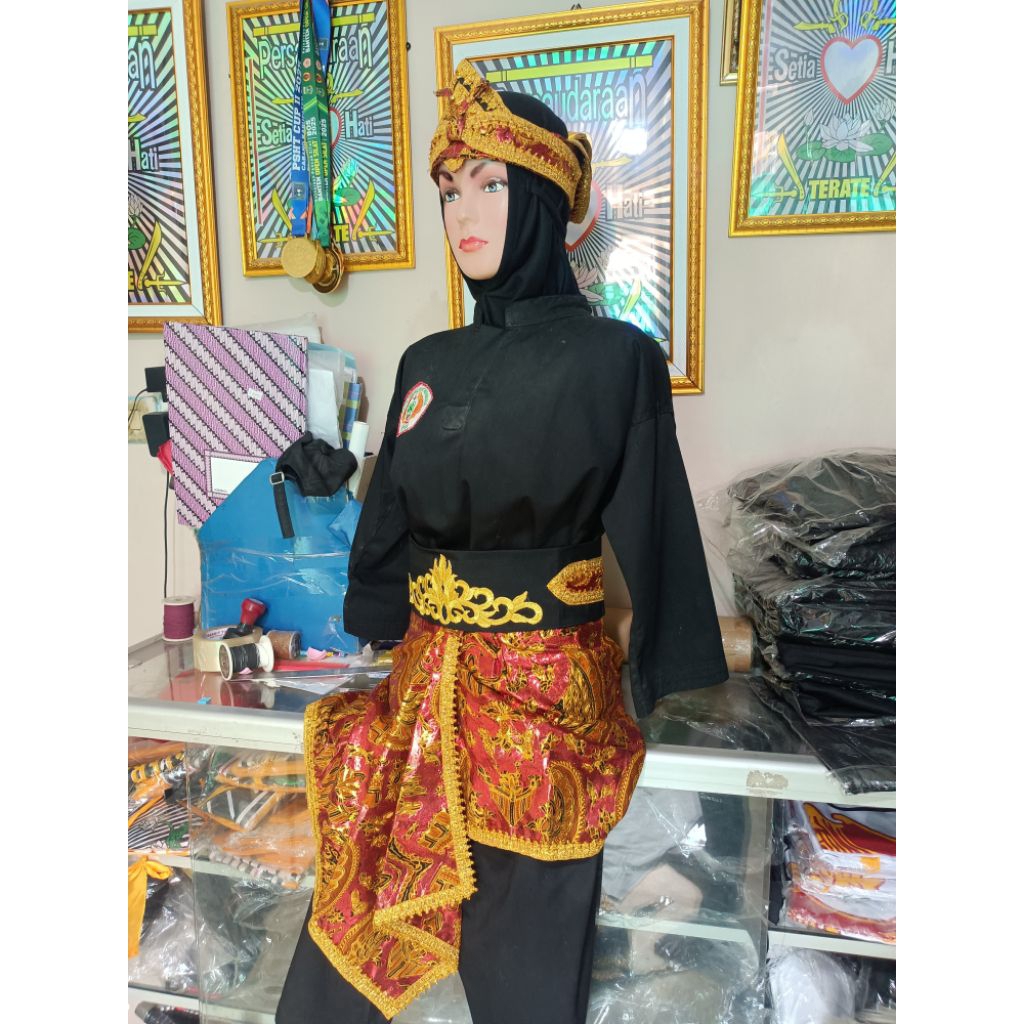 Dodot Silat / Kain Sembong Seni Sembong Silat Songket Premium Batik Original Premium Terbaru