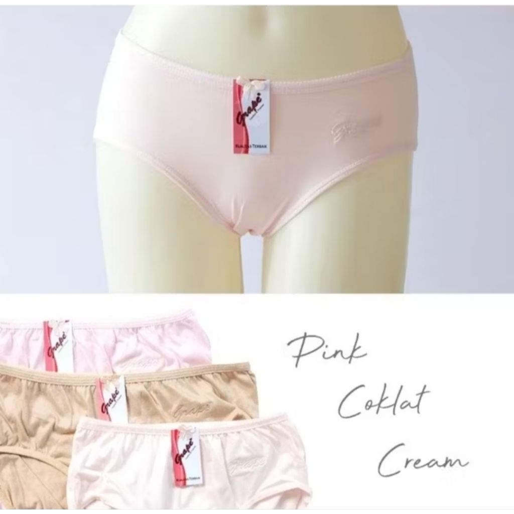 Celana dalam wanita dewasa grape