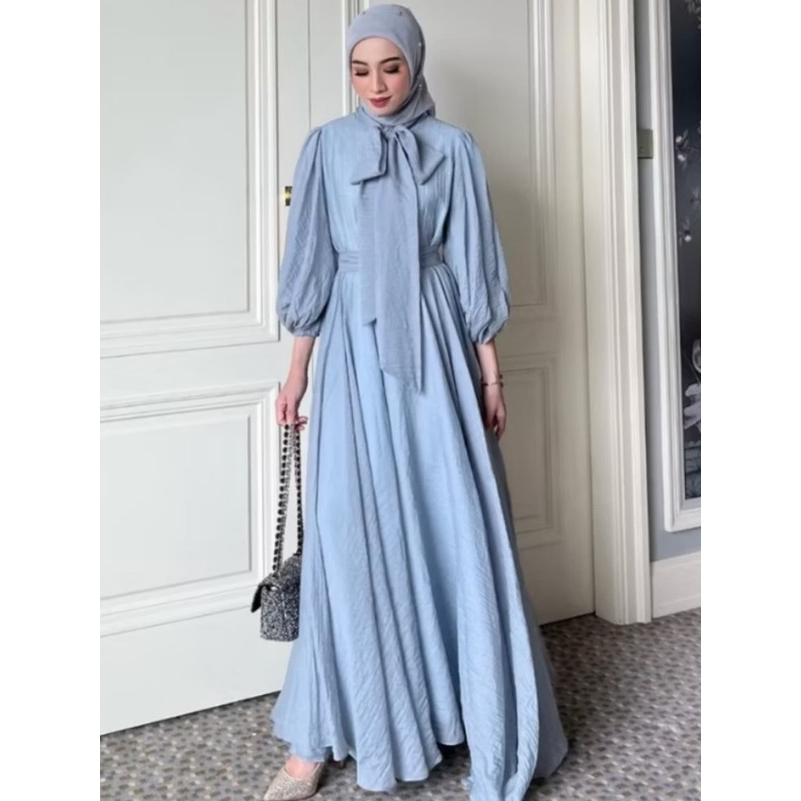 Gamis Gamus Kondangan Bisa Cod Gamis Long Dress Mididress Muslimah S M L Xl Xxl Xxxl Pesta Wanita Ma