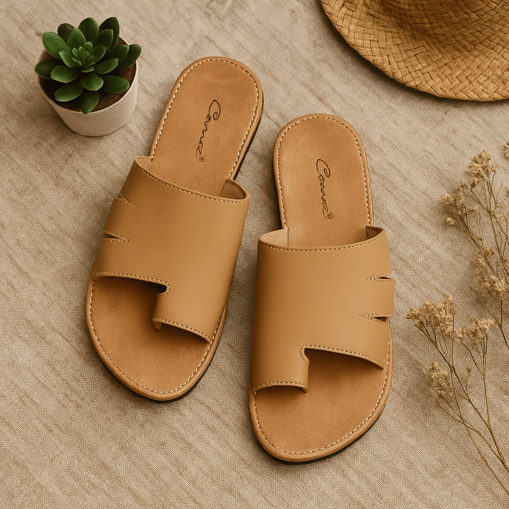 Arsaka ZANIT Sandal Kulit Wanita Kekinian Terbaru Sandal Wanita Non Slip Sendal Kulit Wanita